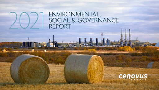 Thumbnail Cenovus Energy
 ESG Report 2021