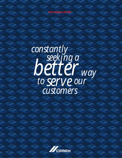 Thumbnail Cemex Annual Report 1998