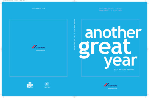 Thumbnail Cemex Annual Report 2004