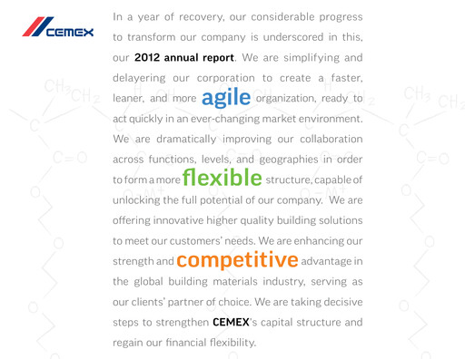 Thumbnail Cemex Annual Report 2012