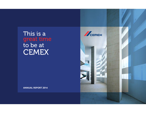 Thumbnail Cemex Annual Report 2014