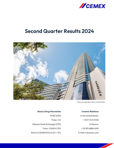 Thumbnail Cemex Quarterly Report 2024-q2