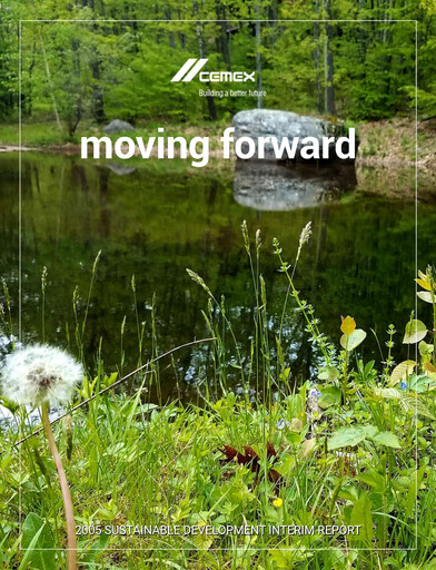 Miniature Cemex Rapport de durabilité 2005