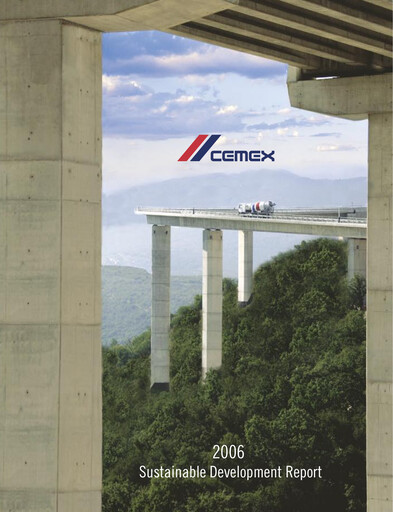 Miniature Cemex Rapport de durabilité 2006