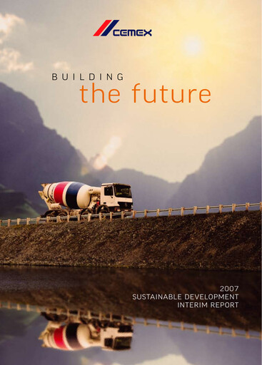 Miniature Cemex Rapport de durabilité 2007