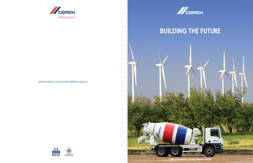 Miniature Cemex Rapport de durabilité 2008
