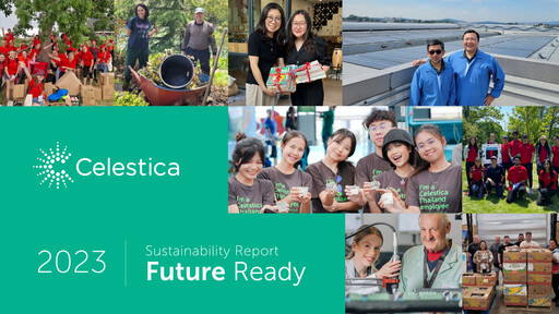 Thumbnail Celestica Sustainability Report 2023