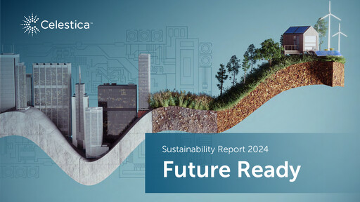 Thumbnail Celestica Sustainability Report 2024