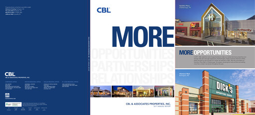 Thumbnail CBL Properties
 Annual Report 2011