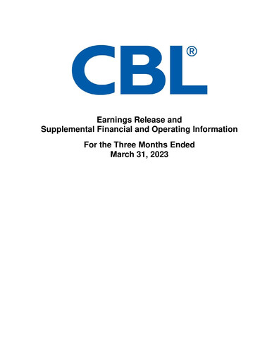 Thumbnail CBL Properties
 Quarterly Report 2023-q1