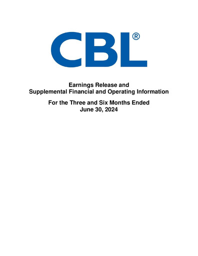 Thumbnail CBL Properties
 Quarterly Report 2024-q2