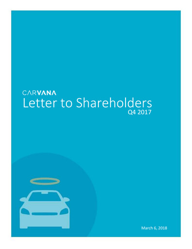Thumbnail Carvana Quarterly Report 2017-q4