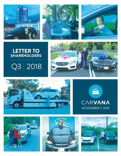 Thumbnail Carvana Quarterly Report 2018-q3