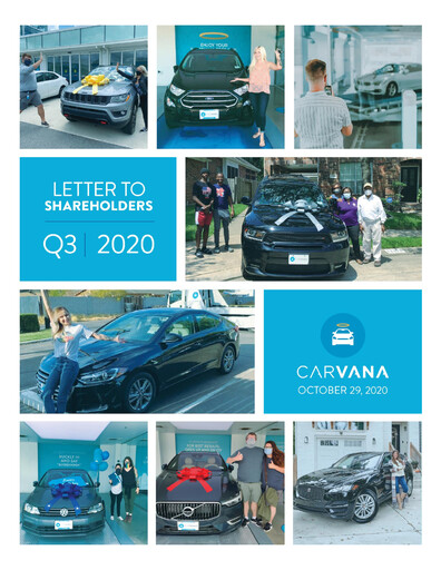 Thumbnail Carvana Quarterly Report 2020-q3