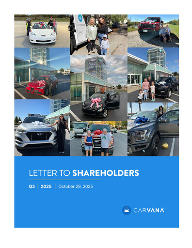 Thumbnail Carvana Quarterly Report 2025-q3