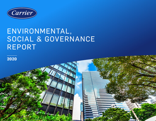Vorschaubild Carrier Global ESG-Bericht 2020