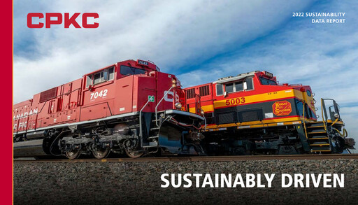 Vorschaubild CPKC (Canadian Pacific Kansas City) Nachhaltigkeitsbericht 2022