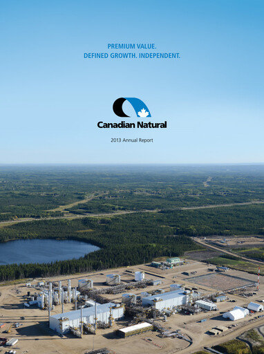 Thumbnail Canadian Natural Resources Annual Report 2013