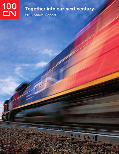 Thumbnail Canadian National Railway Annual Report 2018
