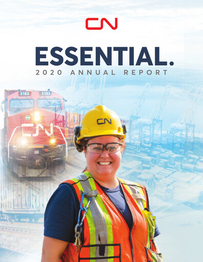 Thumbnail Canadian National Railway Annual Report 2020