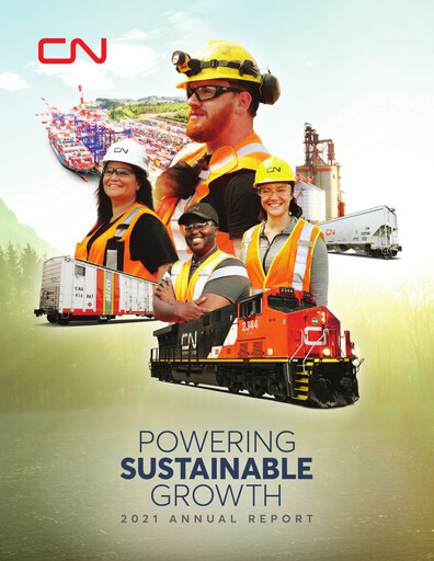 Thumbnail Canadian National Railway Annual Report 2021