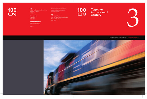Thumbnail Canadian National Railway Quarterly Report 2019-q3