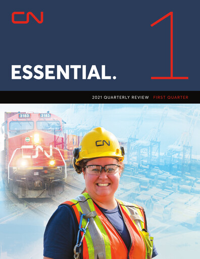 Thumbnail Canadian National Railway Quarterly Report 2021-q1