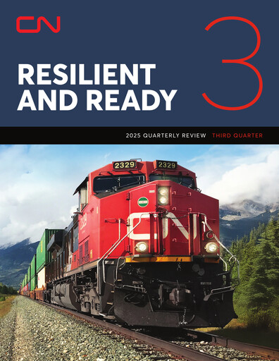 Thumbnail Canadian National Railway Quarterly Report 2025-q3