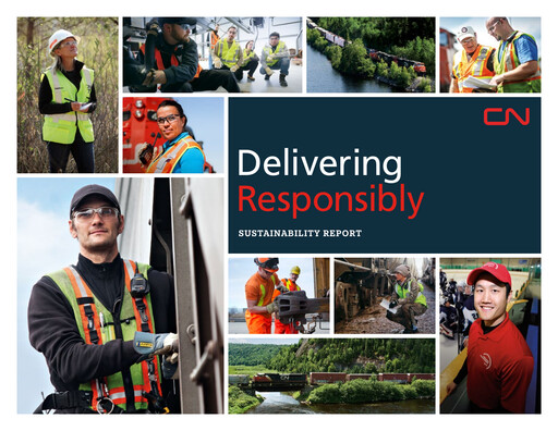 Thumbnail Canadian National Railway Sustainability Report 2014