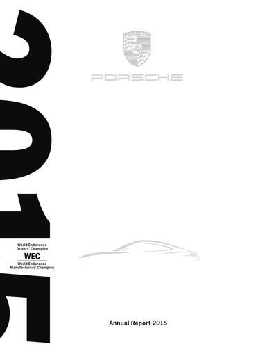 Thumbnail Porsche Annual Report 2015
