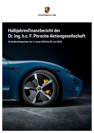 Thumbnail Porsche Half-year Report 2022