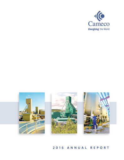 Thumbnail Cameco
 Annual Report 2016