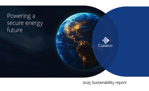 Thumbnail Cameco
 Sustainability Report 2025