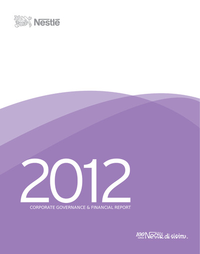 Thumbnail Nestle Malaysia Financial Statement 2012