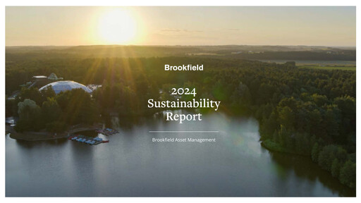Thumbnail Brookfield Asset Management Sustainability Report 2024