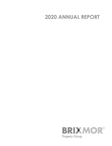 Thumbnail Brixmor Property Group
 Annual Report 2020