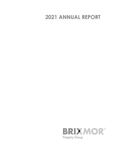Thumbnail Brixmor Property Group
 Annual Report 2021