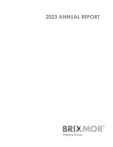 Thumbnail Brixmor Property Group
 Annual Report 2023