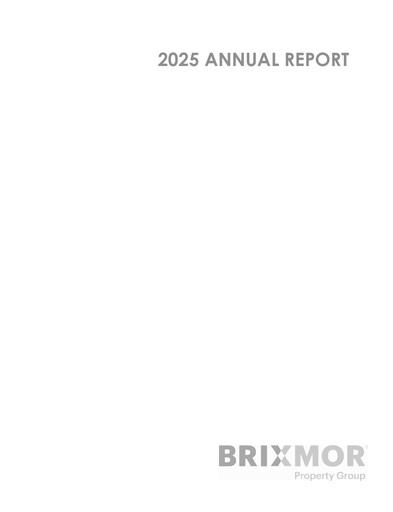 Thumbnail Brixmor Property Group
 Annual Report 2025