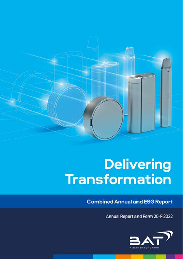 Thumbnail British American Tobacco Annual Report 2022