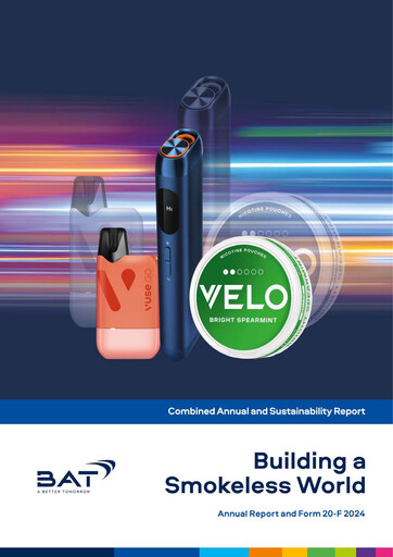 Thumbnail British American Tobacco Annual Report 2024