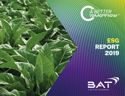Thumbnail British American Tobacco ESG Report 2019