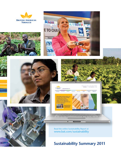 Thumbnail British American Tobacco Sustainability Report 2011