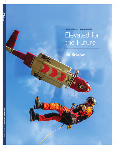 Miniature Bristow Group Rapport annuel 2020-2021