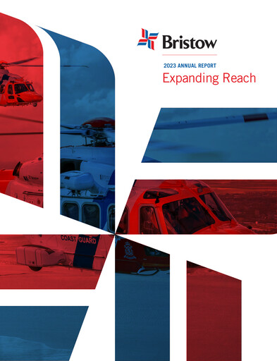 Miniature Bristow Group Rapport annuel 2023