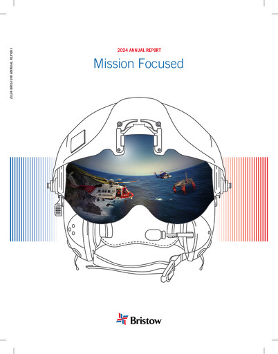 Miniature Bristow Group Rapport annuel 2024