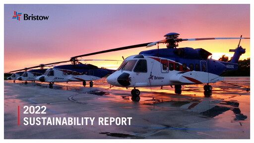 Miniature Bristow Group Rapport de durabilité 2022