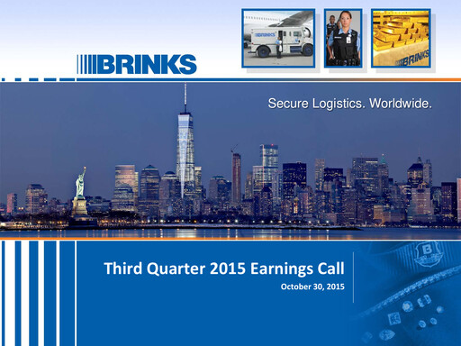 Thumbnail Brink's
 Quarterly Report 2015-q3