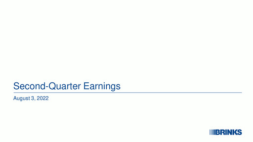 Thumbnail Brink's
 Quarterly Report 2022-q2