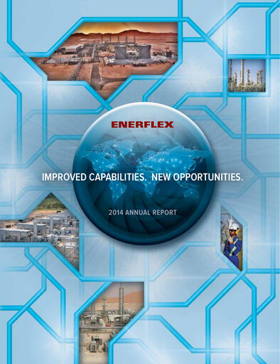 Miniature Enerflex Rapport annuel 2014
